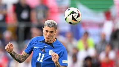 Saw weak header drift into Pickford’s hands in fourth minute but that was about it in terms of attacking threat from dangerman. In right place in second half to block a Stones header at other end of pitch. AFP