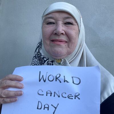 Helen Taskiran fears missing out on the chance to meet her future grandchildren should she receive a cancer diagnosis again. Photo: Macmillan