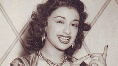 Najah Salam became popular singer in the 1950s, especially in Egypt during the 1956 Suez Canal Crisis. Photo: Najah Salam / Facebook