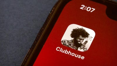 Clubhouse is an invitation-only audio platform. Mark Schiefelbein / AP