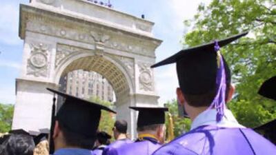 Students at NYU's Abu Dhabi site will have to meet the same requirements as those at its home campus in Washington Square, New York.