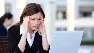Business woman in times of the economic crisis. Credit: iStockphoto.com