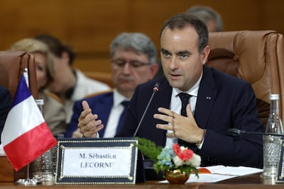 France's Prime Minister Sébastien Lecornu. AFP