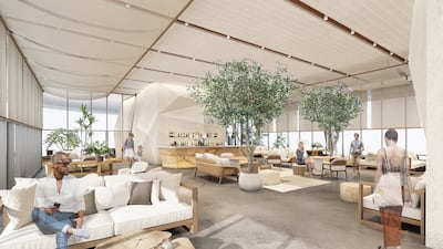 Aura Bar & Lounge will serve a menu of Asian-fusion food inspired by famous Asian cities. Photo: Aura