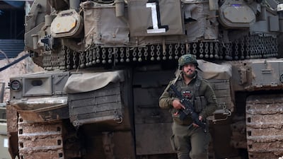 Thousands of troops and armour will be needed if Israel wants to reoccupy Gaza. EPA