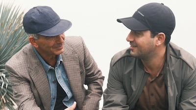 Father-son duo Patrick and Michael Chalhoub in a campaign for Level Shoes, one of Chalhoub Group's companies. Photo: Chalhoub