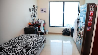 The guest room in the apartment