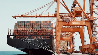 The new logistics park at Dammam's King Abdulaziz Port will have a handling capacity of 300,000 20-foot equivalent units.