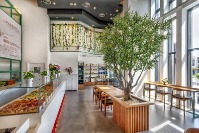 La Fabbrica Italiana can seat 26 guests at a time. Courtesy La Fabbrica Italiana