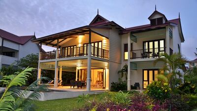 Villas range in price from between Dh9.9 million and Dh11.3 million, and can be up to six bedrooms. Courtesy Eden Island