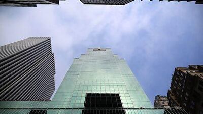 The Carlyle Group looks set to offload its New York office and retail block for $1.3 billion. Victor J Blue / Bloomberg News