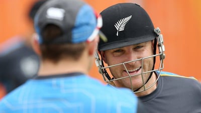 Brendon McCullum has scored 269 runs in seven matches for New Zealand at the 2015 Cricket World Cup. Michael Bradley / AFP / March 23, 2015