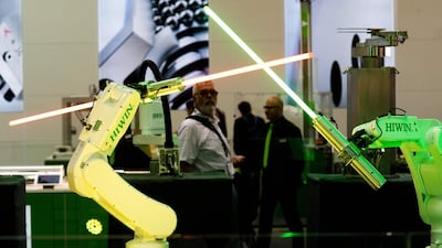Non-industrial robots are forecast to become a boom market as populations age. Julian Stratenschulte / AFP