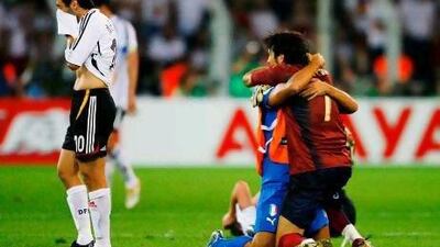 Italy are underdogs in tonight's game against Germany. But so was the case when they won in the 2006 World Cup semi-finals. Shaun Botterill / Getty Images