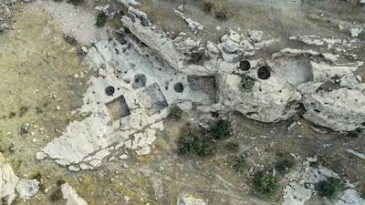 Archaeologists have discovered the remains of an ancient wine factory in the Nineveh region of northern Iraq. All photos by AFP