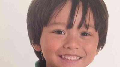 Julian Alessandro Cadman, 7, was reported missing by his family following the Barcelona attack. Tony Cadman / Facebook