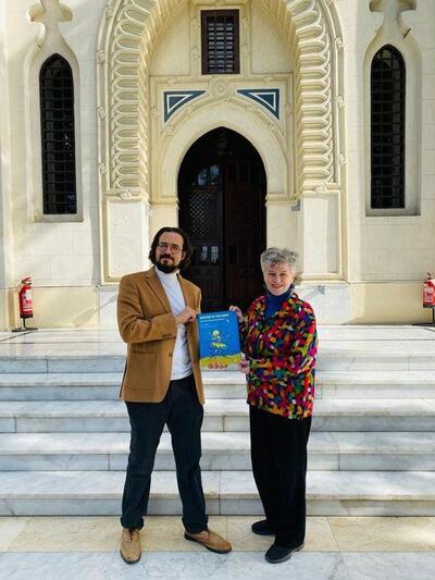 'Rooted in the Body' is an illustrated essay book by educators Lisa White and Mahmoud Shaltout that explores the rich vocabulary of Arabic words derived from body parts. AUC Press / Twitter