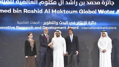 Ten winners from eight countries were given the US$1 million (Dh3.67m) award by Sheikh Maktoum bin Mohammed, Deputy Ruler of Dubai, out of 138 applications from 43 countries.