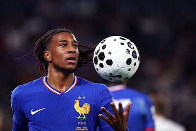 Michael Olise in action for Franc during the 2026 World Cup qualifier against Iceland. AFP
