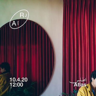 One of Radio Alhara's founders, Mothanna Hussein, DJs as Atlas for Radio Alhara. Courtesy Radio Alhara