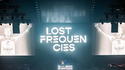 Belgian artist Lost Frequencies received a rapturous welcome at the festival