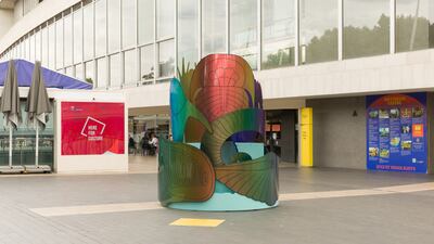 Al Qadiri’s work addresses our dependence on oil by conceptualising it in an unexpected and playful way.