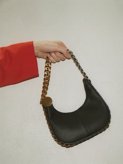 A Stella McCartney bag made from mycelium leather. Photos: Stella McCartney