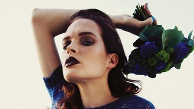 Sweater, Theory at Bloomingdale's. Skirt, Diane von Furstenberg at Boutique 1.