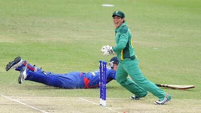 Before he joined the South Africa senior side, Quinton de Kock exploded onto the international cricket scene during the 2012 ICC Under 19 World Cup in Australia, where he was the team’s leading batsman. Ian Hitchcock / Getty Images