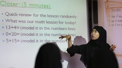 Recruiting thousands of new teachers will require some radical approaches. Delores Johnson / The National