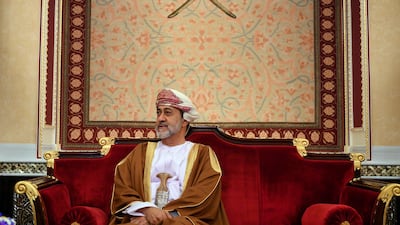 Oman's Sultan Haitham bin Tariq. AP