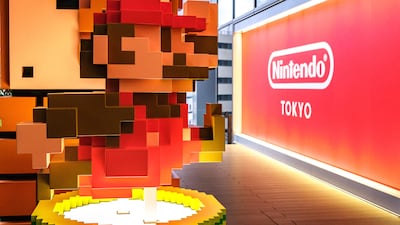 Nintendo, the owner of the Super Mario franchise, is the world's second-largest gaming company by market capitalisation, according to Statista. AFP