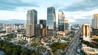 High-rises and hotels aside, the swanky One Bangkok district features public artworks by Thai and international artists. Getty Images