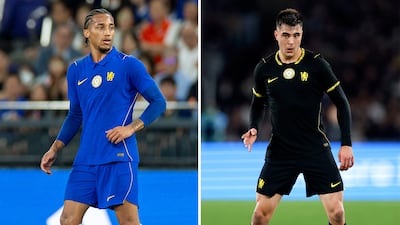 Chelsea kits. Getty Images