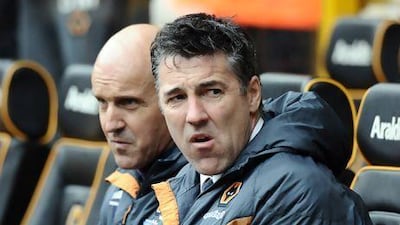 Wolves manager Dean Saunders sees the club struggling at the wrong end of the Championship.