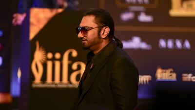 Rapper Yo Yo Honey Singh arriving at the event.