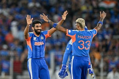 Jasprit Bumrah is the spearhead of a strong Indian contingent in the Mumbai Indians team. AFP