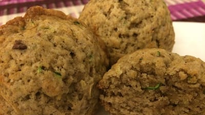 Courgette mini muffin. Courtesy Stacie Johnson