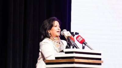 Shaikha Mai bint Mohammed during the press conference announcing Bahrain's Spring of Culture lineup. All photos: Spring of Culture