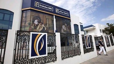 Emirates NBD - National Bank of Dubai branch on Jumeira Beach Road. (Jaime Puebla - The National Newspaper)