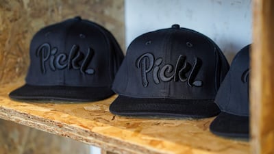 The new apparel range includes Pickl caps