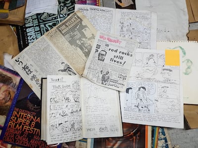 Green Papaya's archival material, which is being digitized for its website. ia Green Papaya Art Projects / Facebook