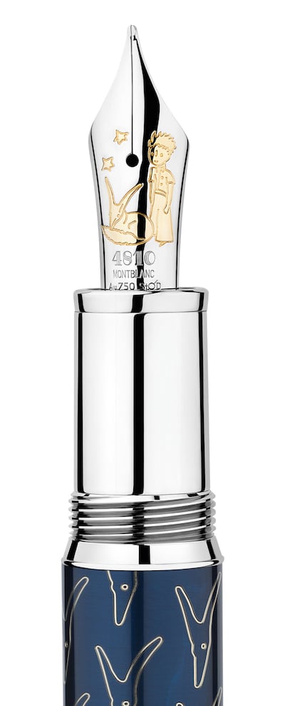 Montblanc Meisterstück Le Petit Prince Special Edition. Courtesy Montblanc