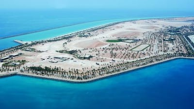 Lulu Island in Abu Dhabi. Ryan Carter / The National