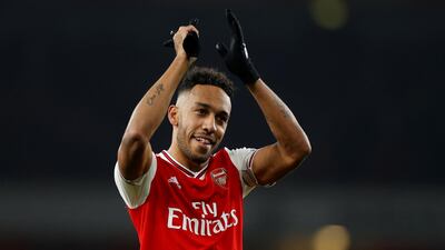 Arsenal's Pierre-Emerick Aubameyang has been linked to a move to Real Madrid. Reuters