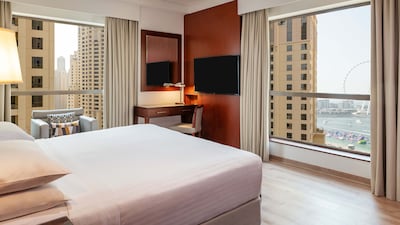 Generous suite sizes are perfect for families. Sheraton The Walk, Dubai