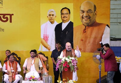 Union Home Minister Amit Shah recently declared that 'the BJP government will make sure every infiltrator is thrown out of the country' in five years' time. EPA