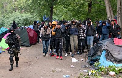 Migrants are among the most vulnerable groups in the Middle East to mental illness. AP