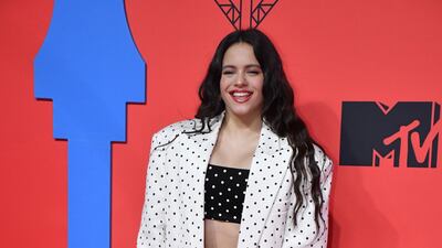 Rosalia in Balmain attends the MTV EMAs 2019 on November 3, 2019 in Seville, Spain. EPA