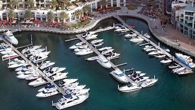A view of the Dubai Marina from Grosvenor House Hotel. Post-boom property buyers have become more discerning in their purchases and are putting more premium on amenities, a property expert says. Randi Sokoloff / The National